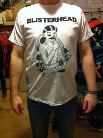 Blisterhead - Tumbling down (t-skjorte hvit)