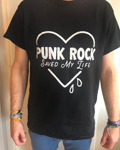 Punk Rock saved my life (t-skjorte)
