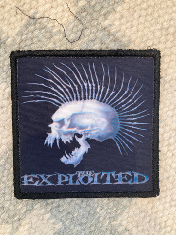 Exploited - skull logo