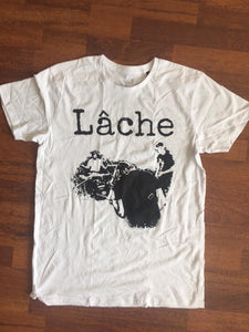 Läche - Logo (t-skjorte hvit)