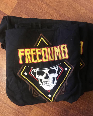 Freedumb - Skull (t-skjorte)