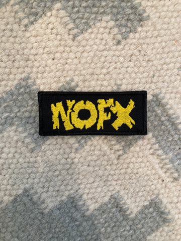NOFX - logo (gul)