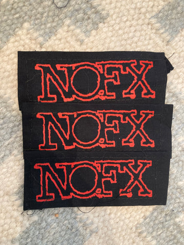 NOFX - logo (rød)