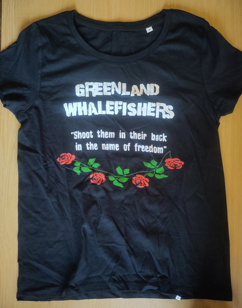 Greenland Whalefishers - Shoot them in their back... (t-skjorte)