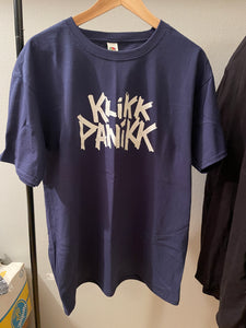 Klikk Panikk (t-skjorte blå)