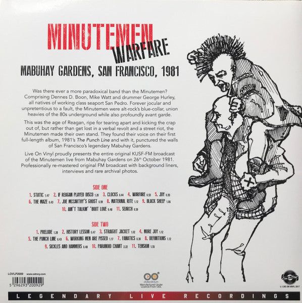 Minutemen – Warfare (LP)