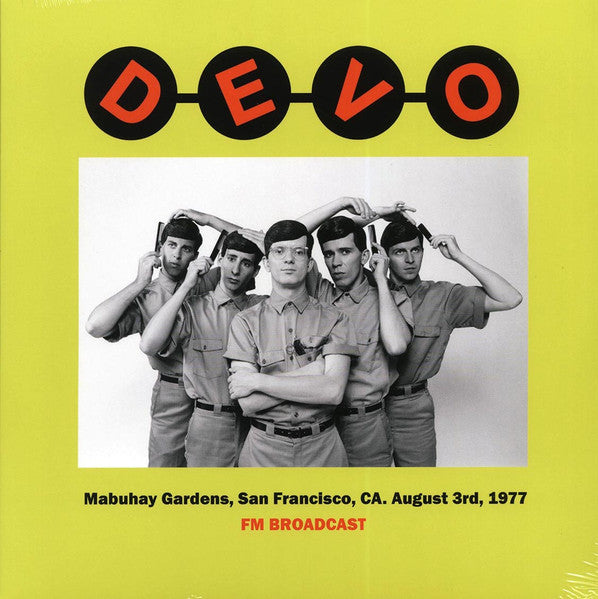 Devo – Mabuhay Gardens, San Francisco, CA (LP)
