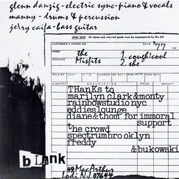 Misfits – Cough/Cool (7")