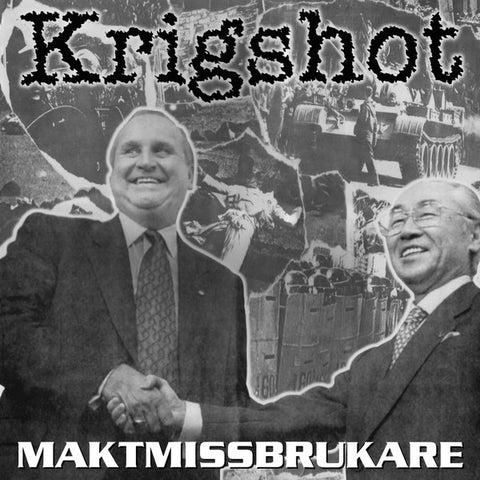 Krigshot – Maktmissbrukare (LP)