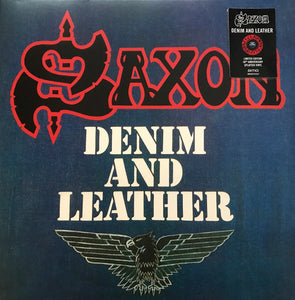 Saxon - Denim And Leather (LTD. FARGET VINYL) (LP)