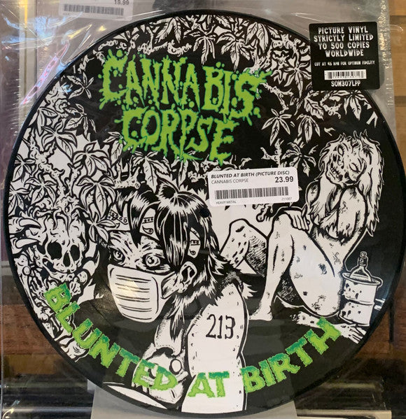 Cannabis Corpse	- Blunted At Birth (LP PD)