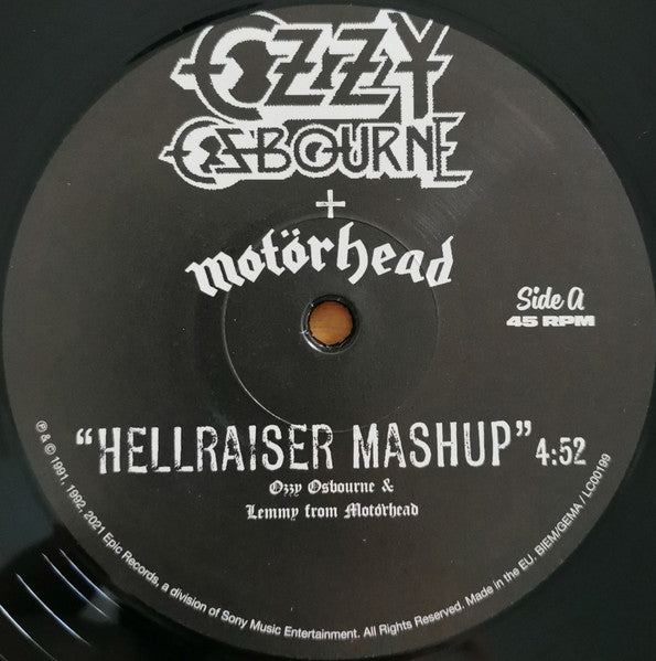 Ozzy Osbourne + Motörhead – Hellraiser 10"