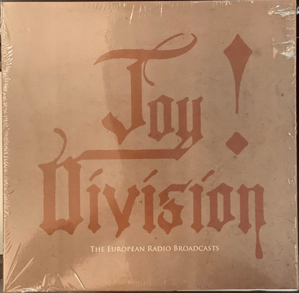 Joy Division -	The European Radio Broadcasts	(LP)