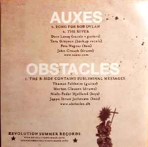 Auxes And Obstacles ‎– Split 7'' Recording