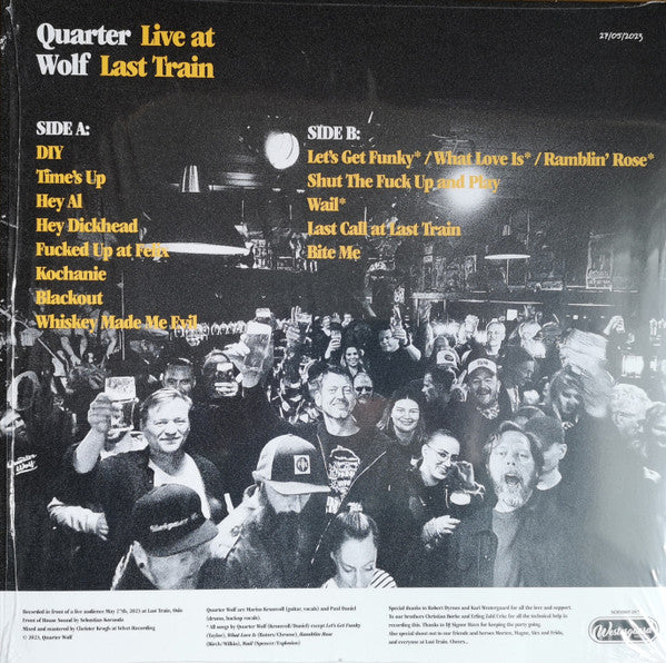 Quarter Wolf	- Live at Last Train	(LP)