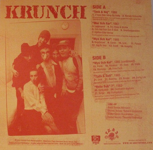 Krunch – HONÄNU, En Samling 1983/1989 (LP)
