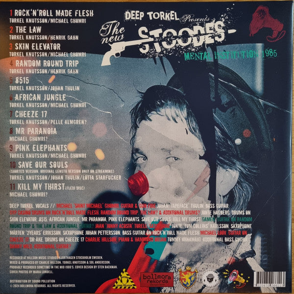 Deep Torkel Presents The New Stoodes	- Mental Institution 1985	(LP)