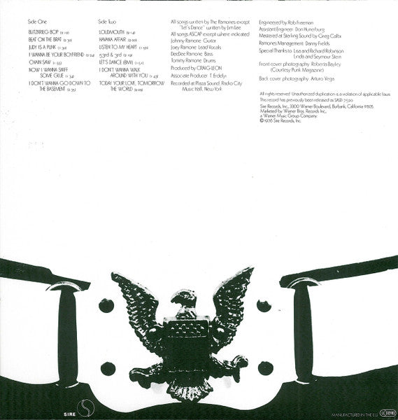 Ramones ‎– Ramones (LP)