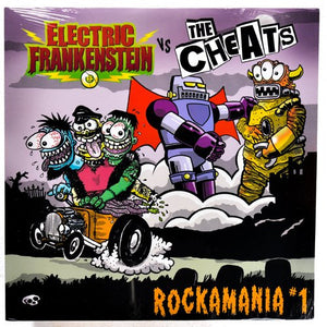 Electric Frankenstein/The Cheats - Rockamania #1 (LP)