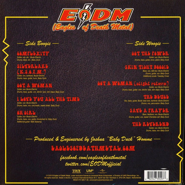 Eagles Of Death Metal – Zipper Down (LP)