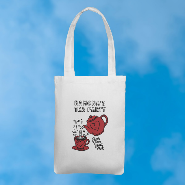 Ramona's Tea Party - Pour Your Heart Out (tote)