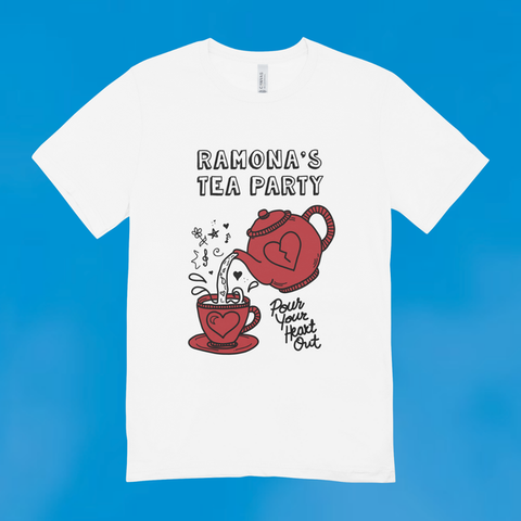 Ramona's Tea Party - Pour Your Heart Out (t-skjorte)