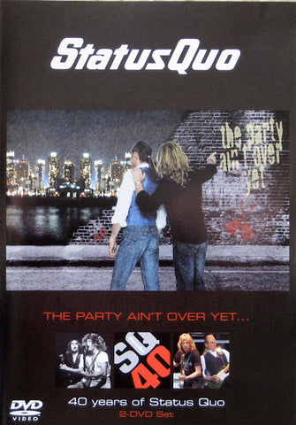 Status Quo ‎- The Party Ain't Over Yet... 40 Years Of Status Quo (DVD)