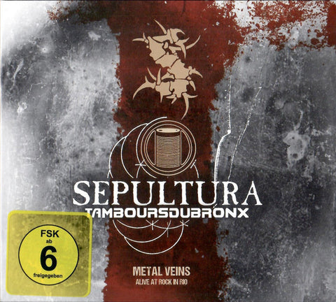 Sepultura/Tamboursdubronx - Metal Veins (Alive At Rock In Rio) (CD+Blu-Ray)