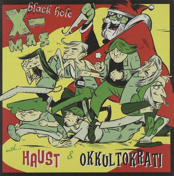 Haust & Okkultokrati - Black Hole X-mas With... (7")