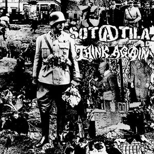 Sotatila/Think Again - Black Rainbow Split EP (sort 7")