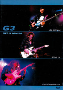 Satriani/Vai/Malmsteen ‎- G3 - Live In Denver (DVD)
