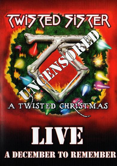 Twisted Sister ‎- A Twisted Christmas Live - A December To Remember (DVD)