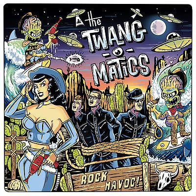The Twang-O-Matics - Rock Havoc! (LTD) (10")