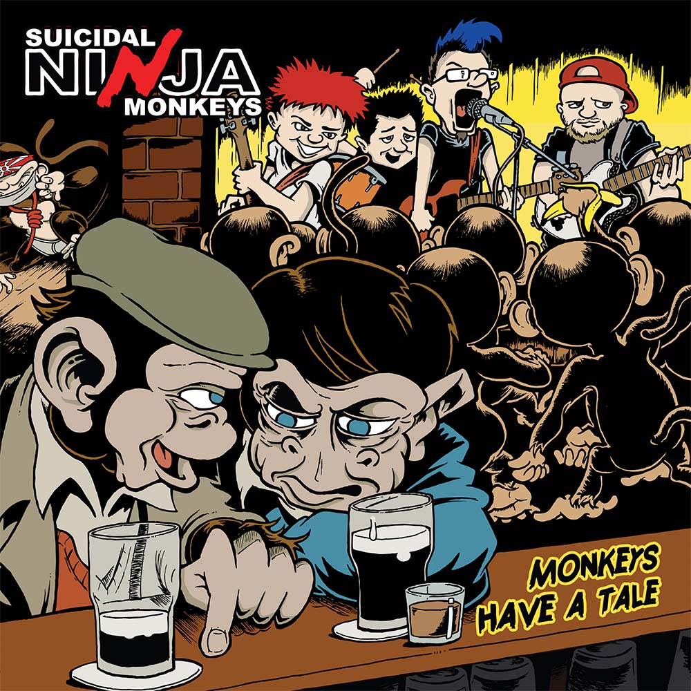 Suicidal Ninja Monkeys - Monkeys Have A Tale (LP)