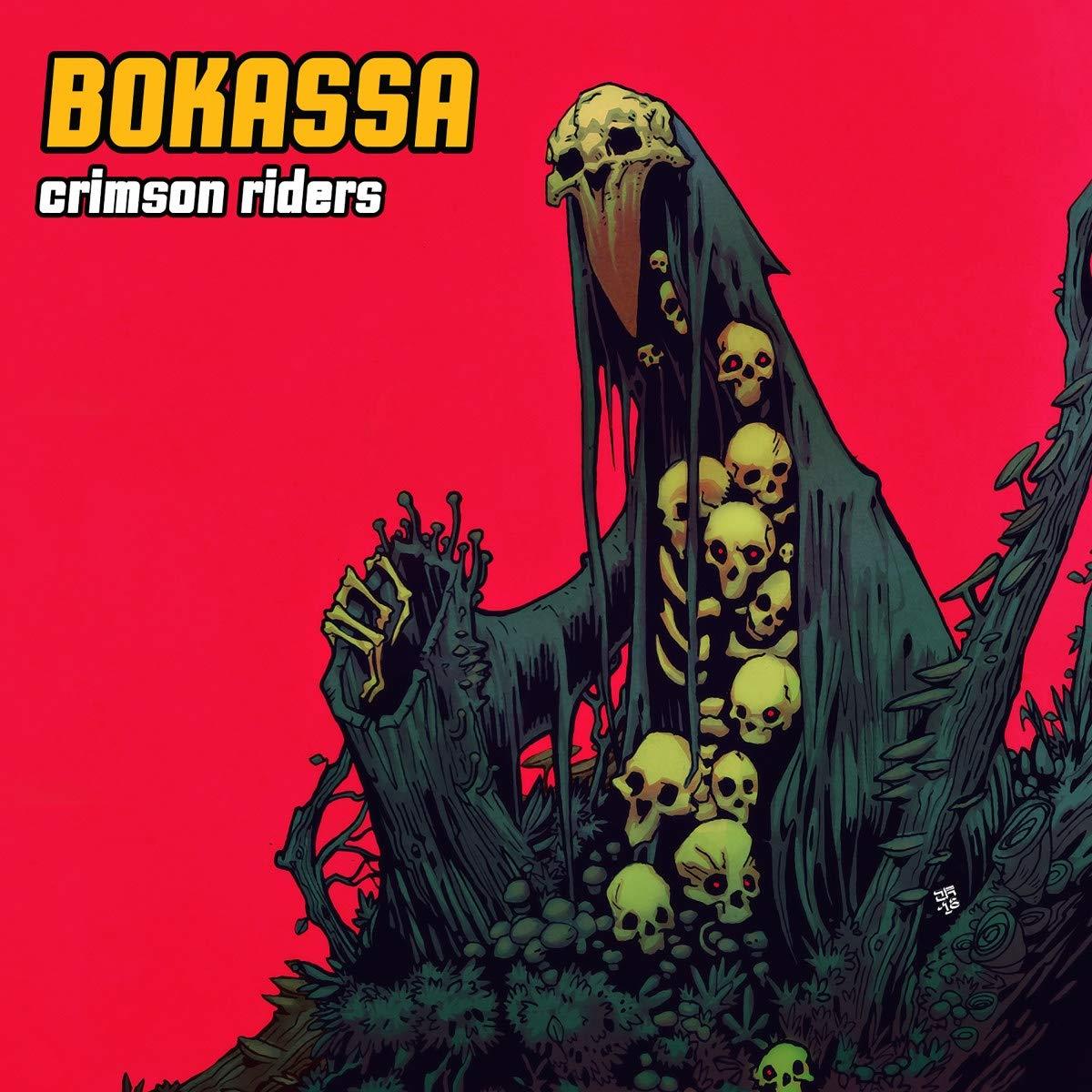 Bokassa - Crimson Riders (LTD. FARGET VINYL)